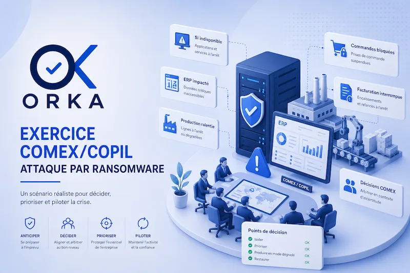 Exercice COMEX/COPIL : Attaque par ransomware
