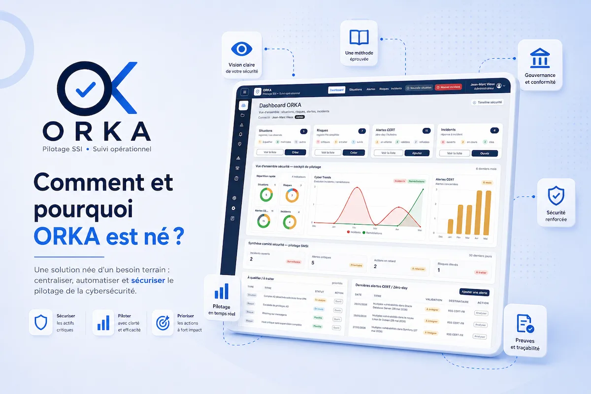 Pourquoi j'ai créé ORKA un système de pilotage du système d'information